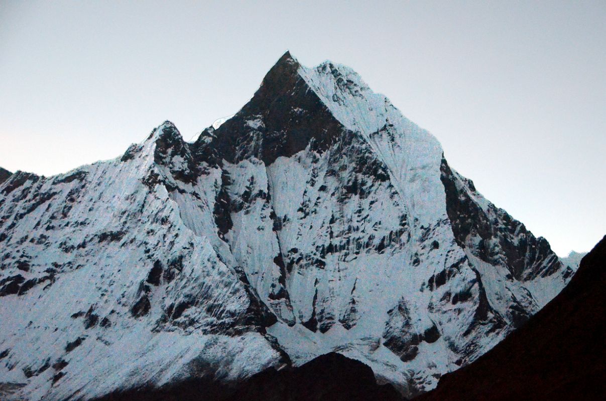 14 Machapuchare At Sunrise From Annapurna Base Camp In The Annapurna Sanctuary 